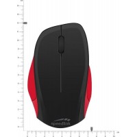 LEDGY Mouse - Wireless, Silent, black-red [3]