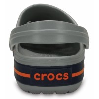 Crocs Crocband - Light Grey/Navy (6)