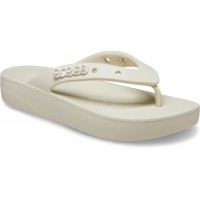Crocs Classic Platform Flip Women - Bone (3)