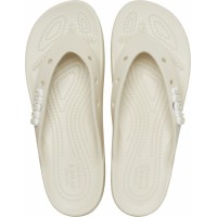 Crocs Classic Platform Flip Women - Bone (4)