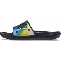Classic Crocs Solarized Slide - Black/Multi (1)
