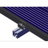 FVE úchyt krajní "Z" pro fotovoltaický panel, stříbrná, 45mm [1]