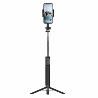 Selfie stick s tripodem FIXED Snap XL a bezdrátovou spouští, 1/4" šroub, černý [9]