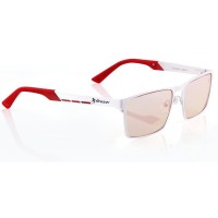 AROZZI herní brýle VISIONE VX-800 White/ bíločervené obroučky/ jantarová skla [2]