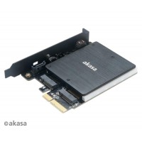 AKASA adaptér M.2 do PCIex s chladičem RGB [1]