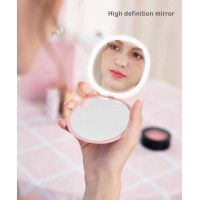 Kapesní kosmetické zrcátko iMirror Fascinate s LED osvětlením, bílé (1)