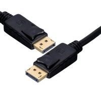 PremiumCord DisplayPort 1.4 přípojný kabel M/M, zlacené konektory, 3m [1]