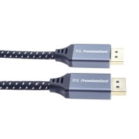 PremiumCord DisplayPort 1.4 přípojný kabel, kovové a zlacené konektory, 3m [8]