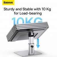 Baseus LUJS000012 Metal Adjustable Laptop Stand Silver [9]