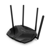WiFi router TP-Link MERCUSYS MR80X AX3000 dual AP/router, 3x GLAN, 1x GWAN/ 574Mbps 2,4/ 2402Mbps 5GHz [1]