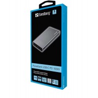 Sandberg Powerbank USB-C PD 100W, 20000 mAh, černá [1]