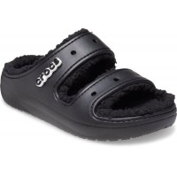 Crocs Classic Cozzzy Sandal  - Black (2)