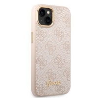 Guess PC/TPU 4G Metal Camera Outline Zadní Kryt pro iPhone 14 Plus Pink [2]