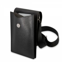 Karl Lagerfeld Saffiano Rue Saint Guillaume Wallet Phone Bag Black [3]