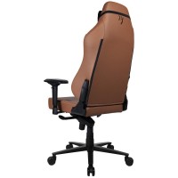 AROZZI herní židle PRIMO Full Premium Leather Brown/ 100% přírodní italská kůže/ hnědá [2]