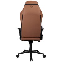 AROZZI herní židle PRIMO Full Premium Leather Brown/ 100% přírodní italská kůže/ hnědá [3]