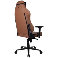 AROZZI herní židle PRIMO Full Premium Leather Brown/ 100% přírodní italská kůže/ hnědá [4]