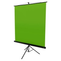 AROZZI Green Screen/ zelené plátno pro fotografy a streamery/ mobilní trojnožka 90" (228 cm)/ 157 x 157 cm/ case černý [1]