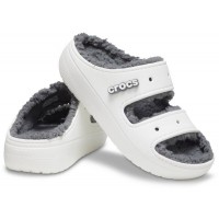 Crocs Classic Cozzzy Sandal - White (2)