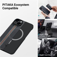Pitaka FW MagEZ Case 3, rhapsody - iPhone 14 Plus [6]