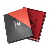 Kožená peněženka Pierre Cardin TILAK38 8805 - černá/červená (2)