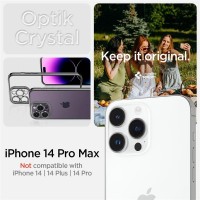 Spigen Optik Crystal, chrome - iPhone 14 Pro Max [13]