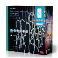 SmartLife Dekorativní LED | Rampouch | Wi-Fi | Studená Bílá | 240 LED's | 5.00 m | Android™ / IOS [9]