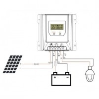 FVE Solární regulátor MPPT 20A 12/24-20 LCD VOLT 3IPSMPPT20, BLUETOOTH [12]