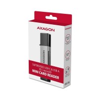 AXAGON CRE-DAC, USB-C + USB-A, 5 Gbps - MINI čtečka karet, 2-slot & lun SD/microSD, podpora UHS-I [7]