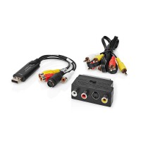 Video Převodník | USB 2.0 | 480p | A / V kabel / Scart [3]