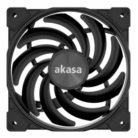 přídavný ventilátor Akasa 12 cm Alucia XS12 černý [1]