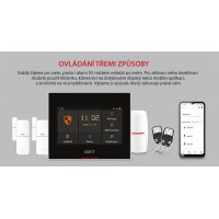 iGET HOME X5 - Inteligentní Wi-Fi/GSM alarm, v aplikaci i ovládání IP kamer a zásuvek, Android, iOS [3]