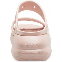 Crocs Classic Crush Shimmer Sandal - Pink Clay (6)