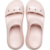 Crocs Classic Crush Shimmer Sandal - Pink Clay (2)