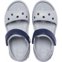 Crocs Crocband Sandal Kids - Light Grey/Navy (2)