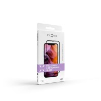 Ochranné tvrzené sklo FIXED Full-Cover pro Motorola Moto E13, lepení přes celý displej, černé [2]