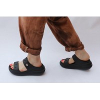 Crocs Classic Crush Shimmer Sandal - Pink Clay (9)