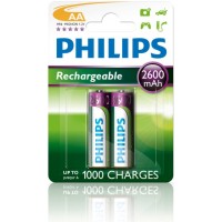 Nabíjecí baterie Philips MultiLife AA 2600 mAh, 2ks