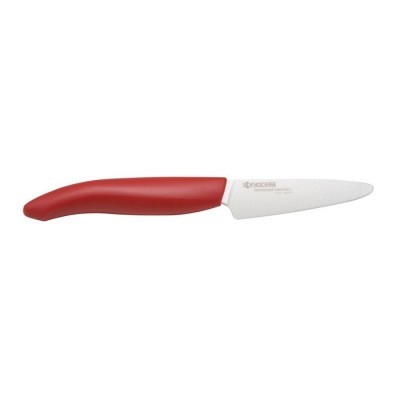 Keramický nůž Kyocera FK-075WH-RD 7,5 cm, - Červená