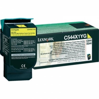 Žlutá tonerová kazeta Lexmark C544/x544 (4.000 stran) - Originální