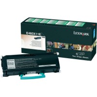 Černá tonerová kazeta Lexmark E460 (15.000 stran), Return - Originální
