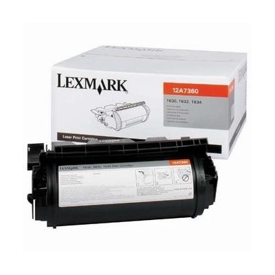 Černá tonerová kazeta Lexmark T630/X630 (5.000 stran) - Originální