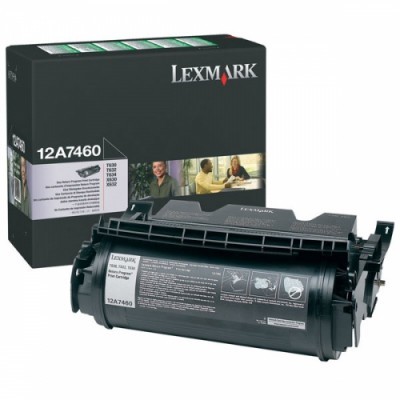 Černá tonerová kazeta Lexmark T630/X630 (5.000 stran), Return - Originální