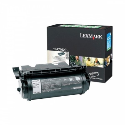 Černá tonerová kazeta Lexmark T630/X630 (21.000 stran), Return - Originální