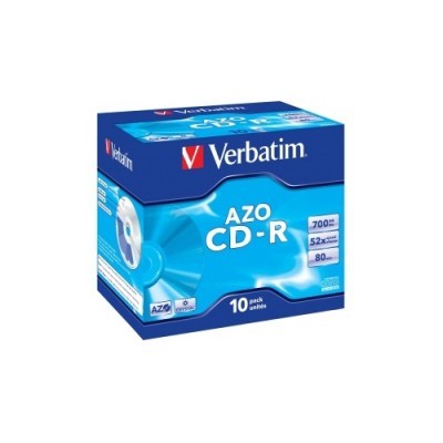 Média CD-R Verbatim 700MB/80min, 52x, NormJC, 10ks