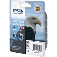 Barevné inkoustové kazety EPSON Multipack (T007/T008) pro Stylus Photo 870/875 - Originální
