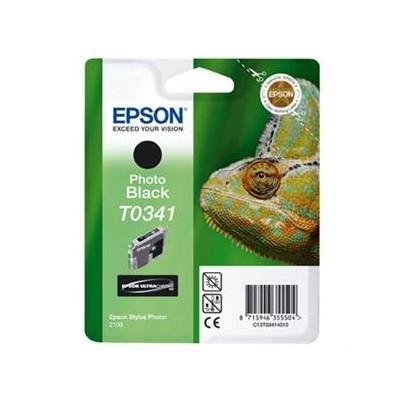 Černá inkoustová kazeta EPSON pro Stylus Photo 2100 (T0341) - Originální