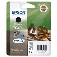 Černá inkoustová kazeta EPSON (t0431) pro Stylus C84 - Originální