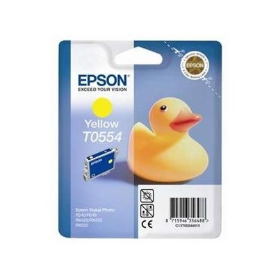 Žlutá inkoustová kazeta EPSON pro Stylus Photo RX425 (T0554) - Originální