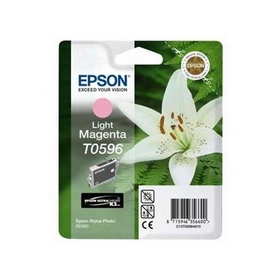 Světlá, purpurová inkoustová kazeta EPSON pro Stylus Photo R2400 (T0596) - Originální
